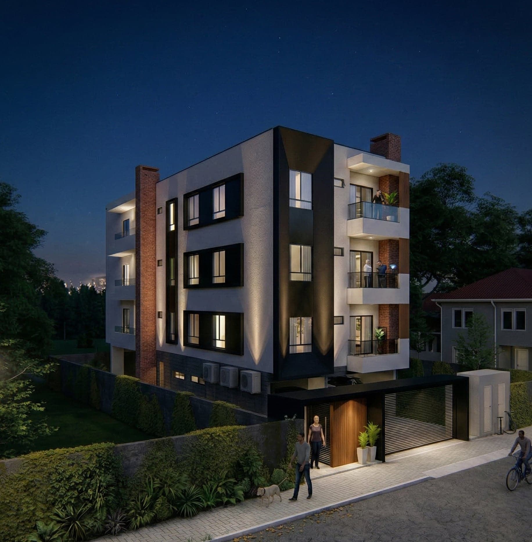 Fachada do Topázio — F2M Incorporadora Joinville